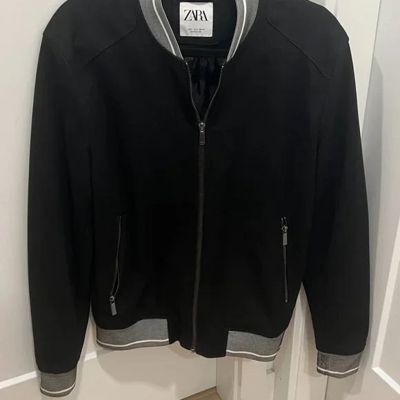 Striped Bomber Jacket - Picture 6 of 12